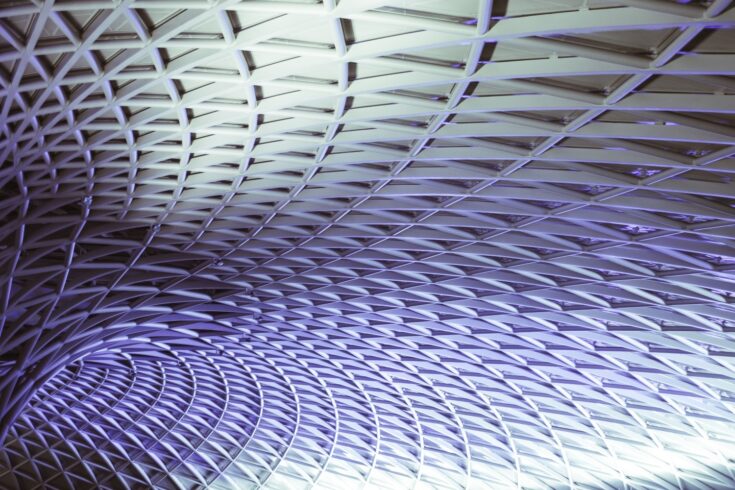 Roof of Kings Cross Station