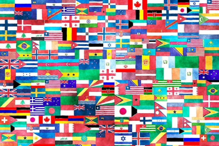 International flags