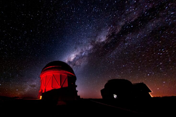 Blanco Telescope, at the CTI Observatory in Chile