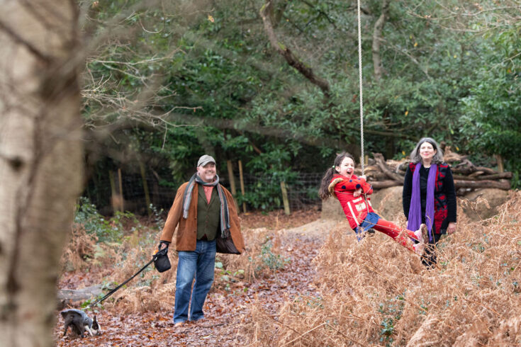 Family in the country