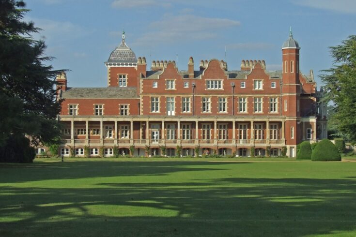 Babraham Hall in Babraham, Cambridgeshire, part of the Babraham Institute