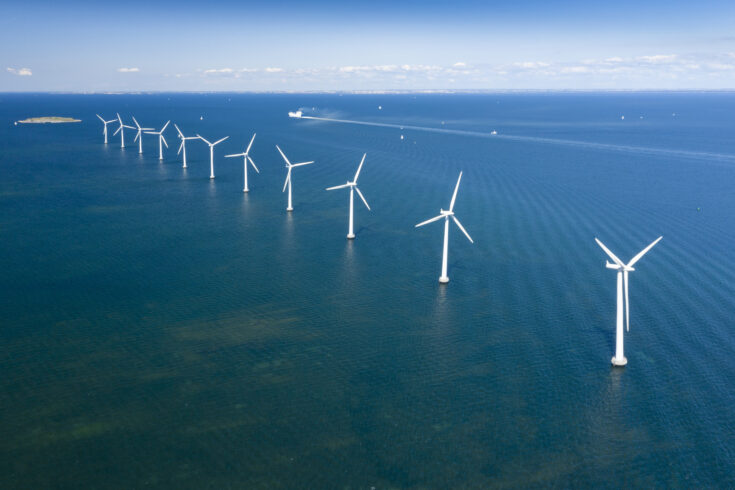 Offshore Wind Farm, Copenhagen, Denmark