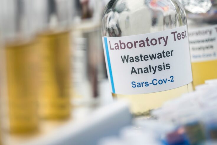 Wastewater samples, analysis of sars-cov-2 virus in patients infected by human coronavirus