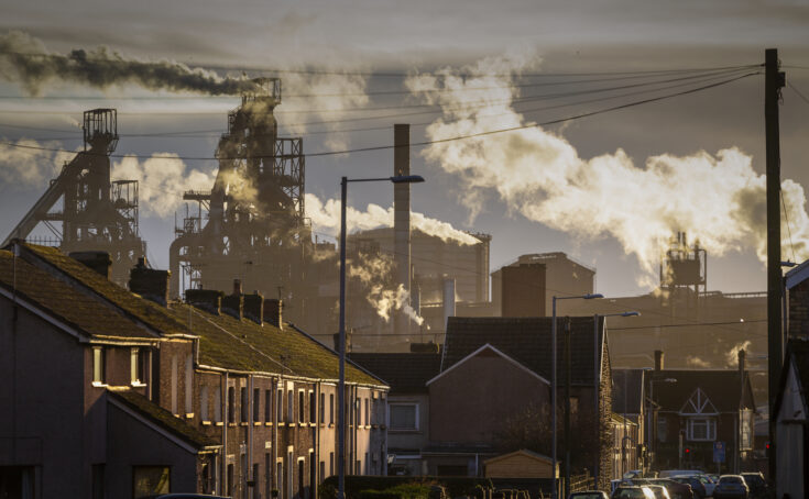 Port Talbot Steel works