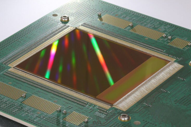 An example large area sensor developed at STFC.