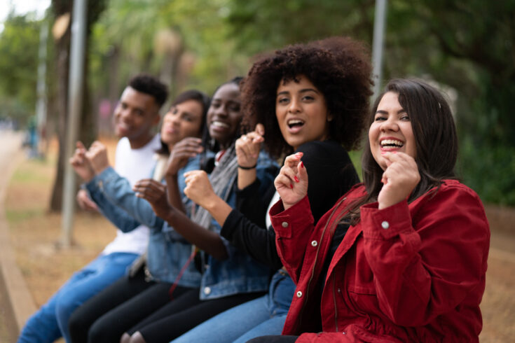 Group of Diverse Having Fun at Park