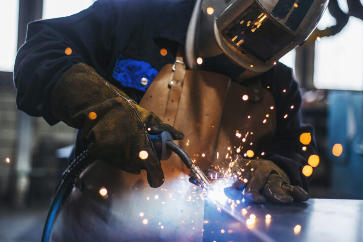 Industrial Welder With Torch