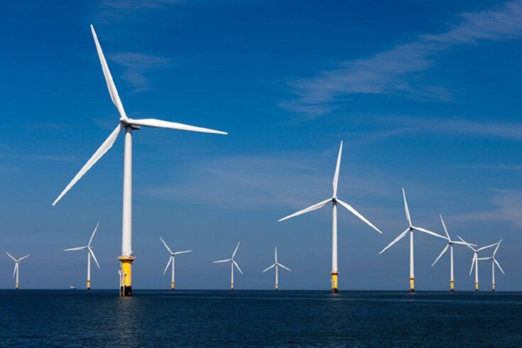 Offshore windfarm. Credit: Getty
