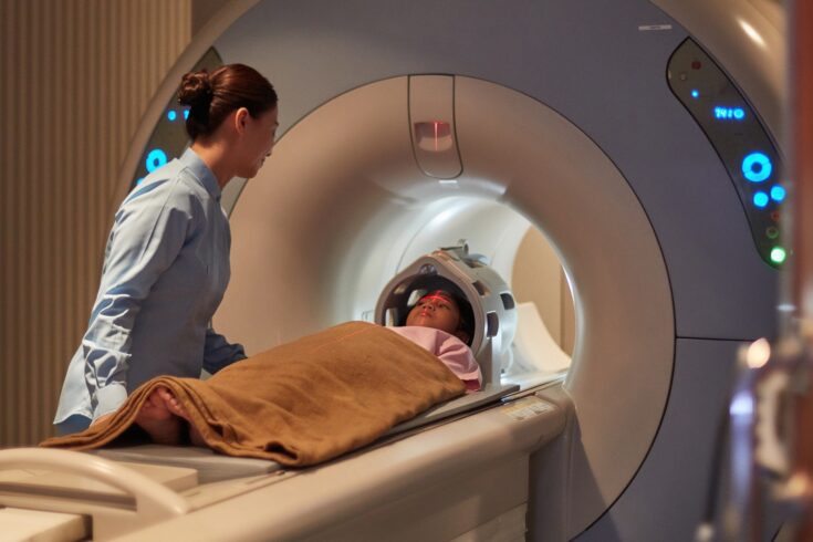 Patient in an MRI scanner. Credit: Getty