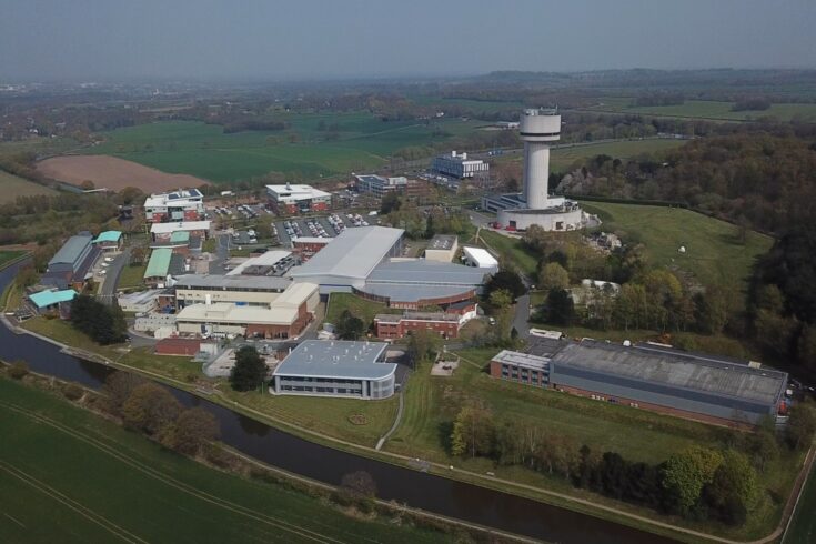 STFC’s Daresbury Laboratory aerial view