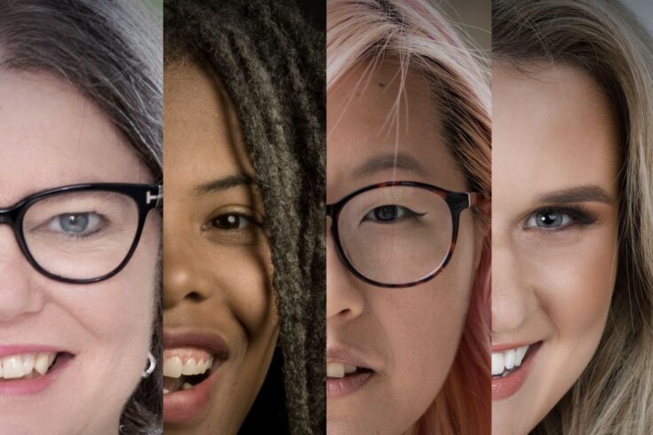 Four of the winners of Innovate UK’s Women in Innovation Awards 2022
