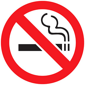 No smoking sign