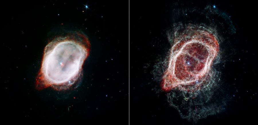 Different views of the Southern Ring Nebula