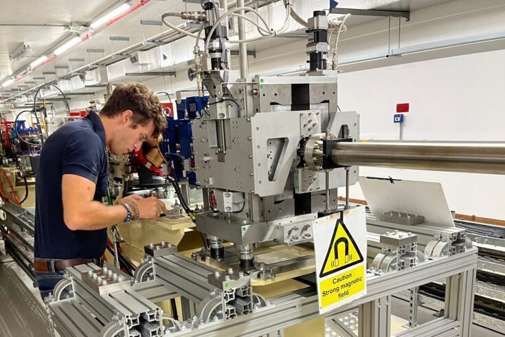 A man installing the ZEPTO magnet