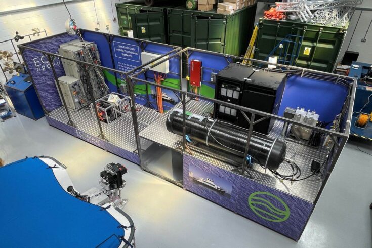Ecomar's zero-emission battery-hydrogen propulsion system