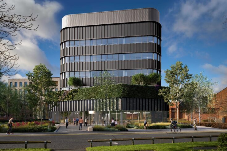 Render of new UK Biobank facility