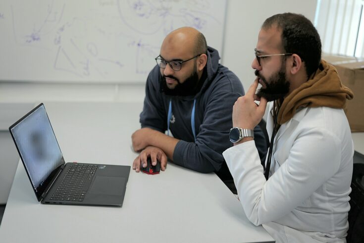 Co-Founders of NovNat, Ibrahim Albaik and Abdulbari Belouafi