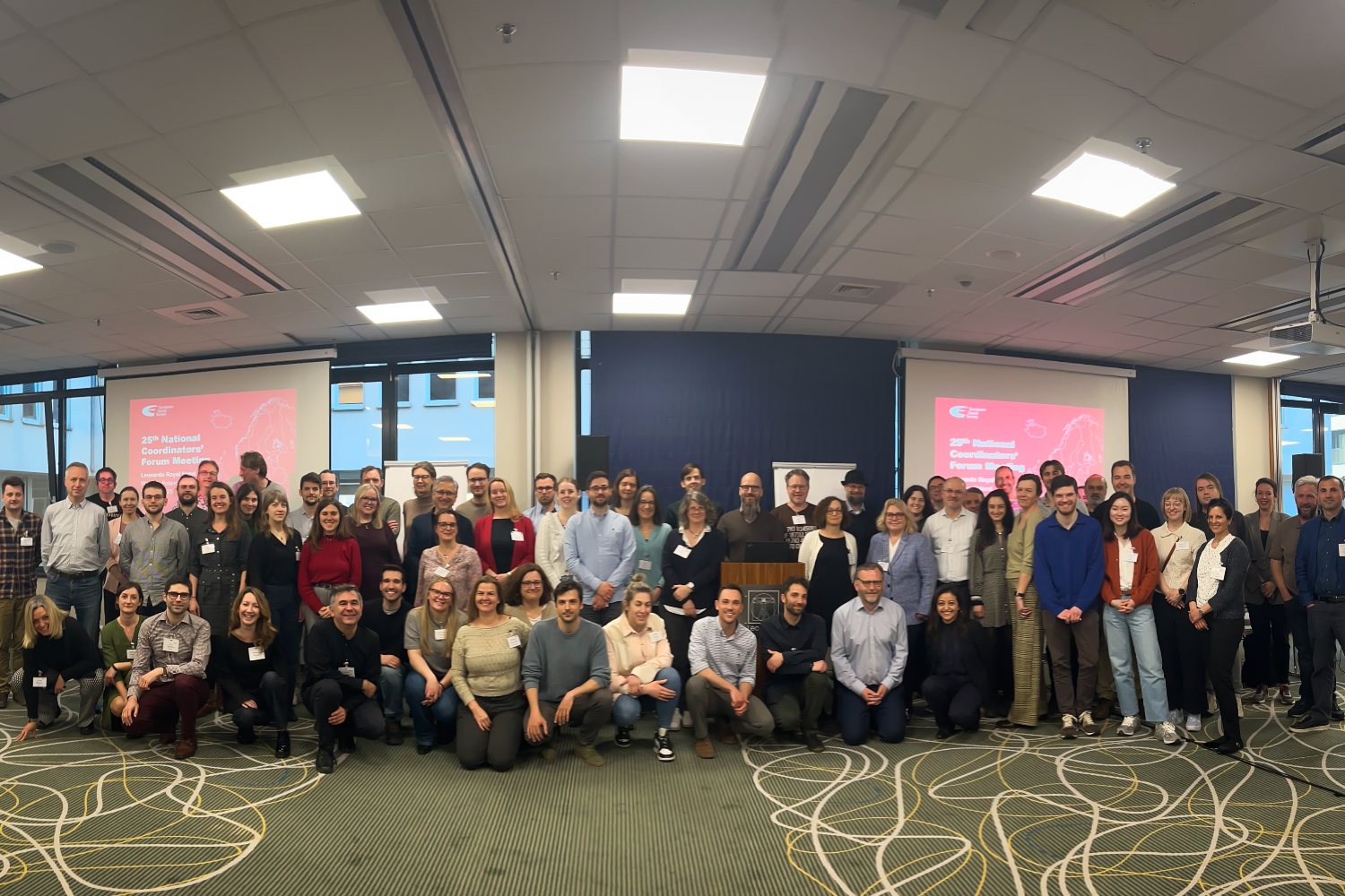 Group photo of the European Social Survey national teams