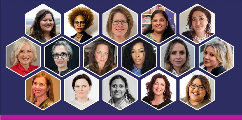 The 16 members of the Women in Innovation Community Forum