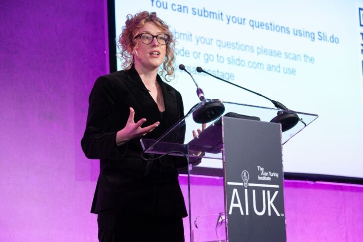 Dr Oonagh Murphy Speaking at The Alan Turing Institute