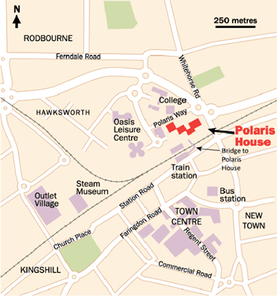 Polaris House map - North Star Campus