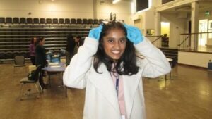 School data collection with research challenge students